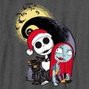 Boy's The Nightmare Before Christmas Jack and Sally Christmas Portrait T-Shirt - image 2 of 4