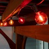 Novelty Lights 25 Feet G40 LED Patio String Light Set with 25 Bulbs, Weather Resistant Shatterproof Replaceable Globe Bulbs, Brown Wire - 3 of 4