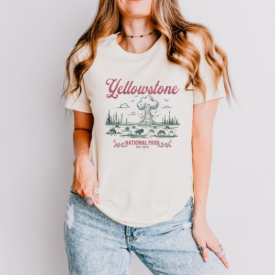 Simply Sage Market Yellowstone National Park EST. 1872 Short Sleeve Tee