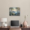 Art Remedy Forest on the Shoreline Rustic Chic Farmhouse Wall Art Unframed - 2 of 4