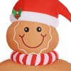 YOOCOZZ Playful Yard Christmas Decor - 9.2 FT  Xmas Inflatables Gingerbread Man Arch with White LED Lights, Blow-Up Outdoor Christmas Decorations - 4 of 4