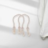 Unique Bargains Round Wooden Ball Magnetic Buckle Curtain Strap Cotton Linen Magnet Wood 2 Pcs - 2 of 4