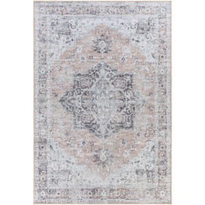 8'10"x12' Tahmis Traditional Machine Washable Rug Beige - Artistic Weavers - 1 of 4