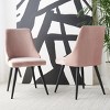 Zoi Upholstered Dining Chair (Set of 2) - DCH7500 - Safavieh - 3 of 4