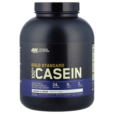 Optimum Nutrition Gold Standard® 100% Casein, Cookies & Cream, 3.86 lb (1.75 kg)