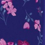 navy pretty floral