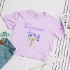 Simply Sage Market Tennessee Flower Colorful Boxy Crop Top - 3 of 4