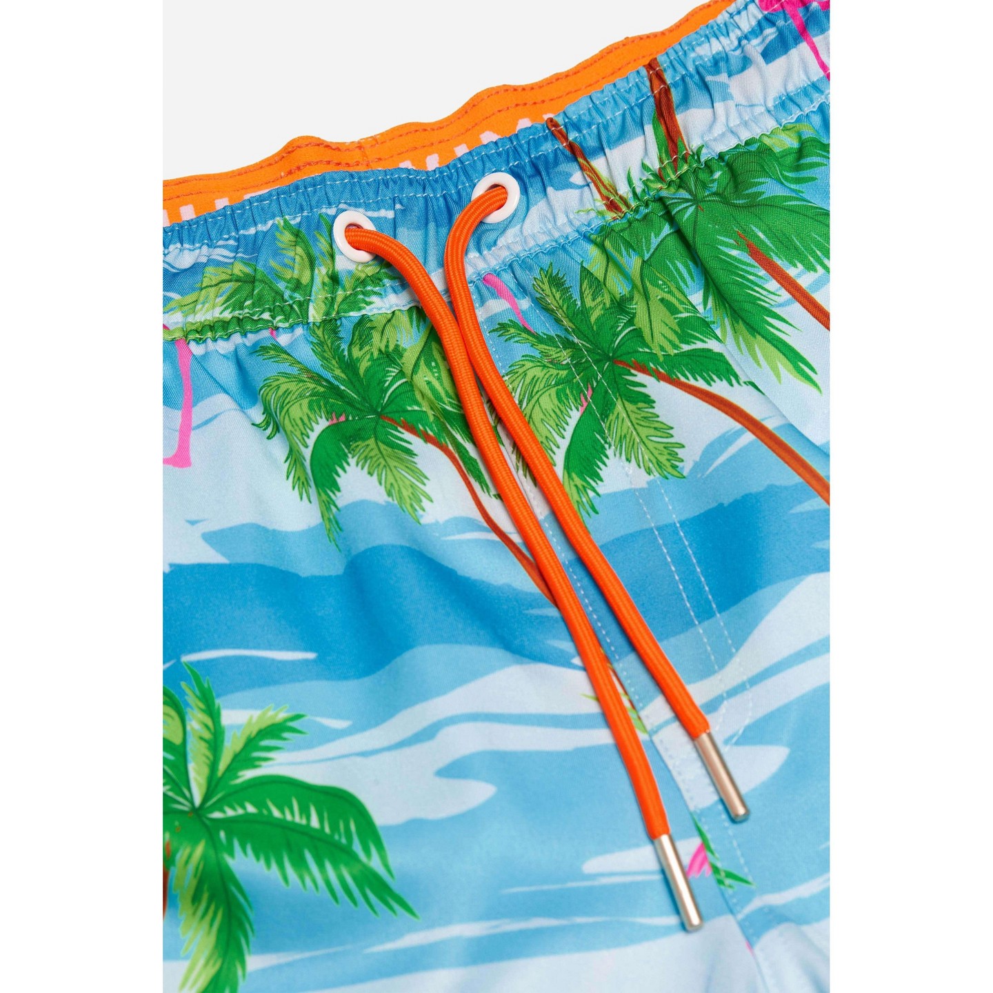 Мужские шорты OppoSuits Neon Colored Swim Shorts For Men - Neon Beach & Pool Shorts - Loose Fit - Including Drawstrings & Zippers - Green - Size Large, цвет: Разноцветный — фото 6