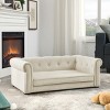 Rectangle Pet Bed For Medium And Large Dogs, Durable Elevated Dog Sofa Bed, Comfortable Dog Couch, Modern Dog Sofa For Large Dogs-Cuddlewood - 2 of 4