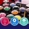 4E's Novelty 16.5 Pound Colored Sand for Crafts, 12 Sand Art Colors 22 oz Each, Non-Toxic Craft Sand Colored - 4 of 4