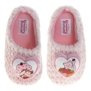 Strawberry Shortcake Strawberry Print Casual Slippers for Toddlers - Soft Cozy Plush Easy Slip-On Footwear (Adult) - 1 of 4