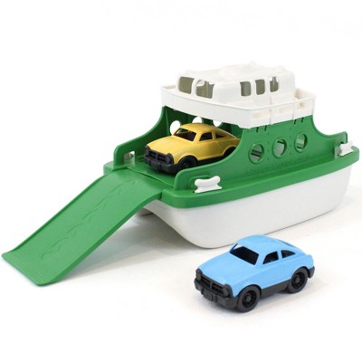 Green Toys: Ferry Boat - Green & White - Floating Toy Vehicle Kid 3+