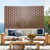 Dovelina Metal Outdoor Privacy Screen Freestanding Patio Decorative Screens - 4 of 4