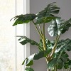 TopComfy Artificial Trees 180cm Artificial Monstera Tree Tall Fake Monstera Tree Lifelike Leaves Potted Monstera Tree for Home, Green, 46"*35"*71" - 3 of 4