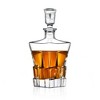 NutriChef Home Bar Whiskey Decanter, Glass Liquor Decanter for Brandy, Wine, Whisky or Vodka and more, Food Grade Safe, 750ml / 25.36 oz - 2 of 3