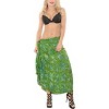 LA LEELA Women's Sarong Wrap Swimwear Cover up Wraps One Size Forest Leaves - 3 of 4