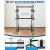 Freestanding Kayak Storage Rack, Indoor & Outdoor Heavy Duty Kayak Holder with 4 Lockable Wheels - 3 of 4