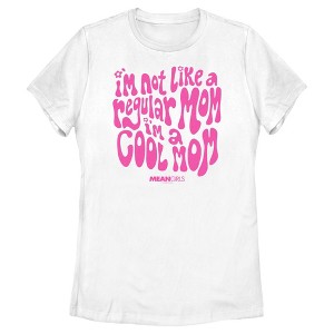 Women's Mean Girls I'm Not a Regular Mom Retro T-Shirt - 1 of 4