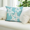 Liora Manne Frontporch Coastal Indoor/Outdoor Pillow.. - 3 of 4