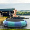 Infans 15FT Inflatable Water Bouncer Splash Padded Water Trampoline Blue & Green - 3 of 4
