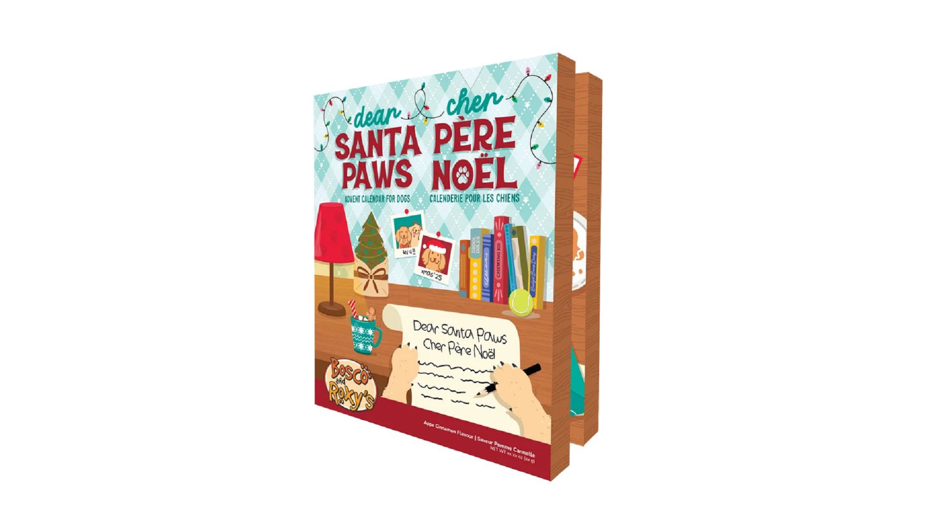 Bosco & Roxy's Christmas Dear Santa Paws Dog Advent Calendar