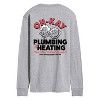 Men's - Home Alone - Ohkay Plumbing Long Sleeve Graphic T-Shirt - 2 of 3