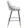 Zuo Piccolo Barstool Gray - 4 of 4