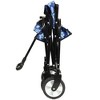 NAYSAYE Wagons Colorful Collapsible Cart with Strapping System for Outdoor Fun and Travel, Blue, 25.98"*17.32"*37.4" - 4 of 4