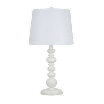 23" Balustraude Table Lamp (Includes LED Light Bulb) White - Cresswell Lighting