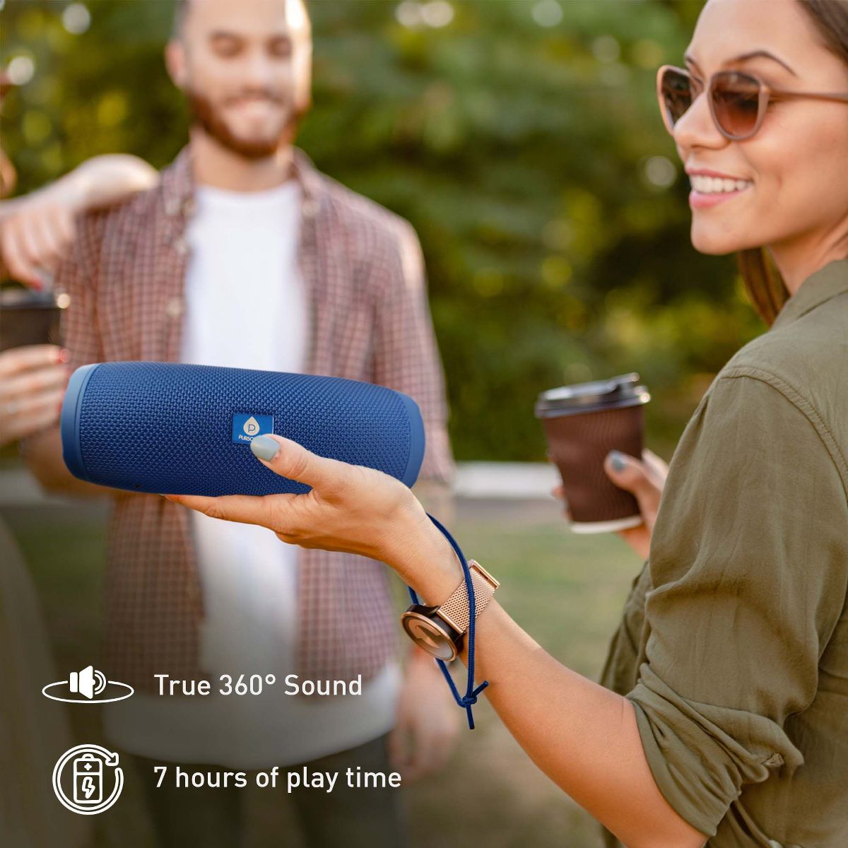 Pursonic Peak Sound Trio – Ultimate Wireless Speaker Collection - thumbnail 3