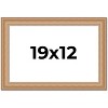 PosterPalooza | Weathered Yellow Picture Frame - UV Acrylic, Backing Board, Hanging Hardware Included - 2 of 4
