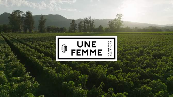 Une Femme The Callie California Sparkling Ros&#233;  - 750ml Bottle, 2 of 11, play video