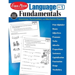 Language Fundamentals, Grade 1 Teacher Resource - by  Evan-Moor Educational Publishers (Paperback) - 1 of 1