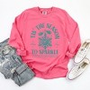 Simply Sage Market Women's Season To Sparkle Long Sleeve Garment Dyed Tee - 3 of 4