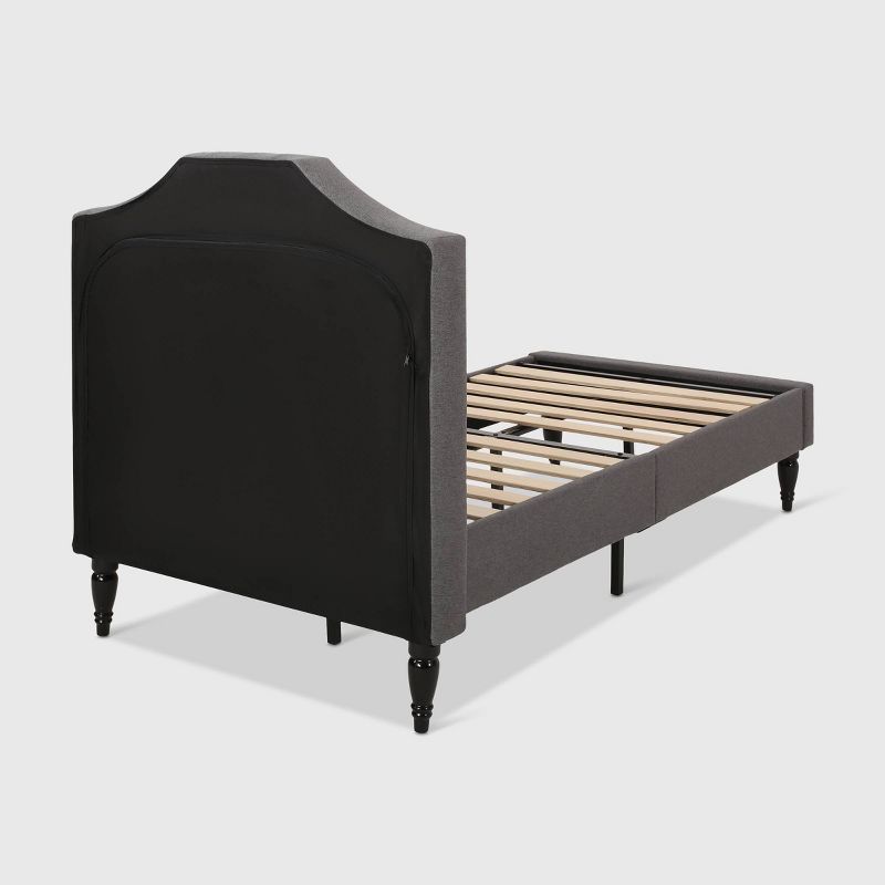 Elinor Contemporary Low Profile Platform Bed - Christopher Knight Home, 6 of 7
