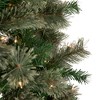 Northlight Pre-Lit Oregon Cashmere Pine Artificial Christmas Tree - 6.5' - Clear Lights - 3 of 4