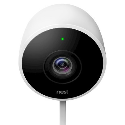 Google Nest Cam 1080p Plug-in Outdoor Security Camera