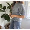 Women's Jude Boucle Knit Short Sleeve Top - Things Between L - 2 of 4