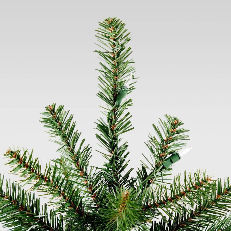 4.5ft Norway Spruce Hinged Artificial Christmas Tree Clear Lights - Christopher Knight Home, 5 of 8