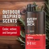 Every Man Jack Cedarwood Hydrating Men's 3-in-1 Body Wash and Shampoo and Conditioner - 28.8 fl oz - 3 of 4