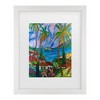 Trademark Fine Art Manor Shadian Tropical Paradise Matted Framed Art - 2 of 4