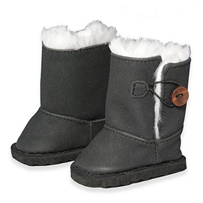 Pink Butterfly Closet Doll Clothes Snow Boots Shoes Fits American Girl & Other 18' Inch Dolls