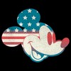 Men's Mickey & Friends Fourth of July Mickey Mouse Face Sweatshirt - 2 of 4