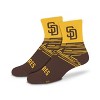 MLB San Diego Padres Youth Quarter Socks - 2pk - 3 of 4