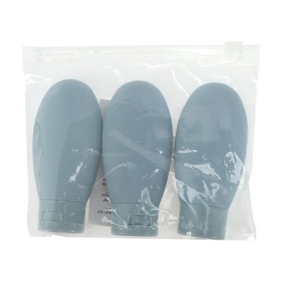 Unique Bargains Portable Travel Container Set 3 Pcs