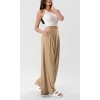 BLUEMING Womens High Waist Palazzo Pants Wide Leg Trousers Casual Loose Office Business Suit Pants with Pockets - 4 of 4