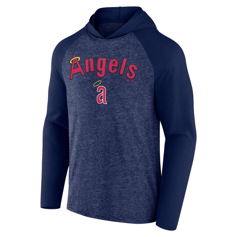 MLB Los Angeles Angels Men&#39;s Lightweight Hooded Sweatshirt, 2 of 4