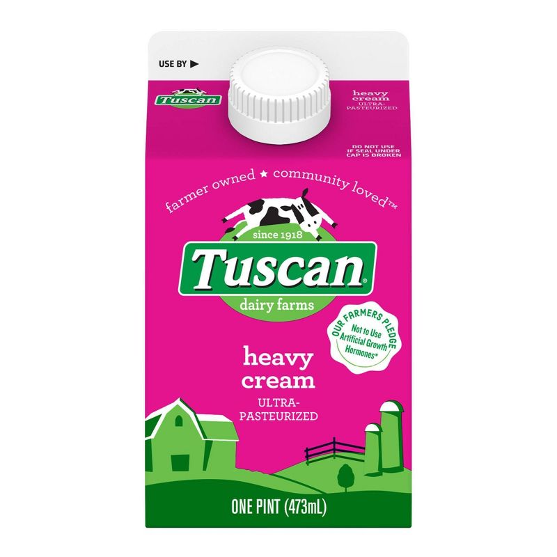 Tuscan Heavy Whipping Cream - 16 fl oz (1pt), 1 of 7