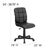 Emma and Oliver Mid-Back Quilted Vinyl Swivel Task Office Chair - 4 of 4