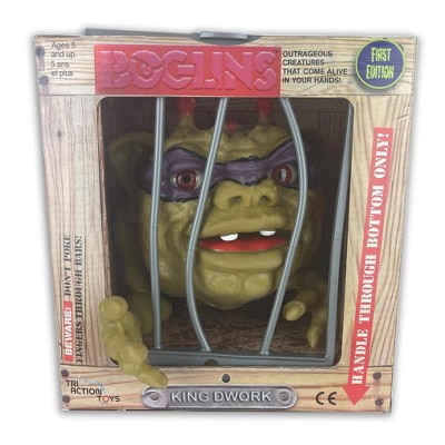 TriAction Toys Boglins 8-Inch Foam Monster Puppet Exclusive | Red Eyed King Dwork